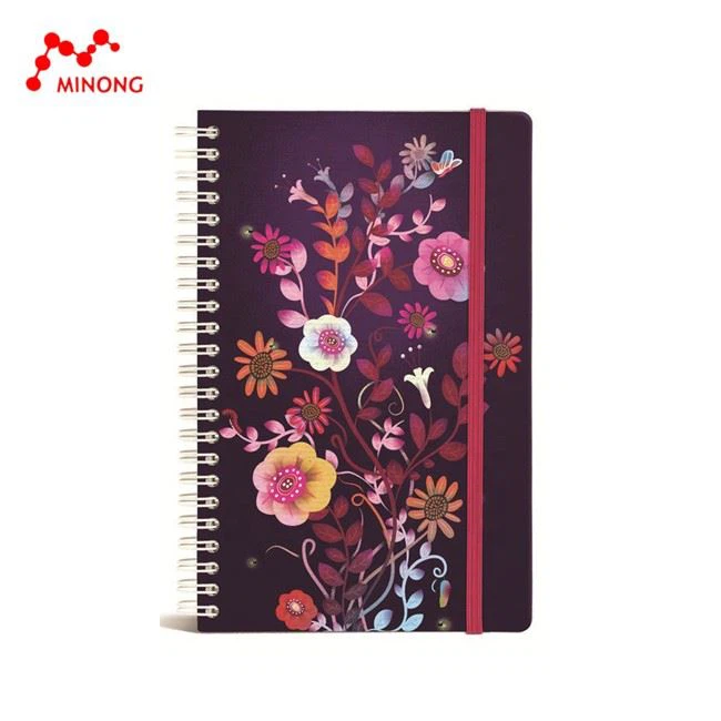 glitter spiral notebook china wholesale